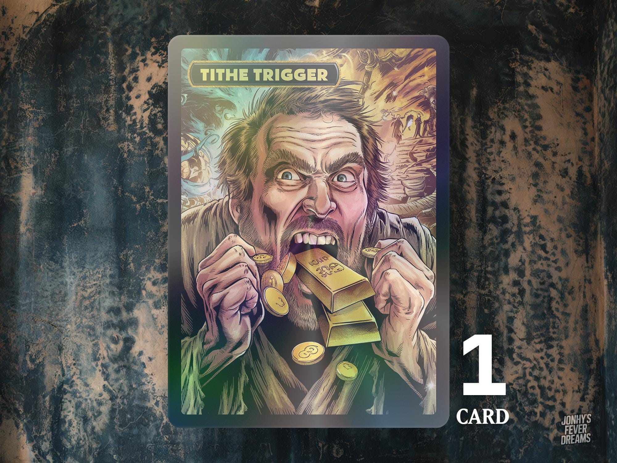 Ob Trigger Token Smothering Tithe Trigger Token - PRE-ORDER: Custom MTG Commander Proxy ...