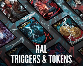 Ral, Monsoon Mage Tokens and Triggers Full Pack - 10x Cards - MTG Custom Cards, Commander, Edh and Cedh High Quality Tokens
