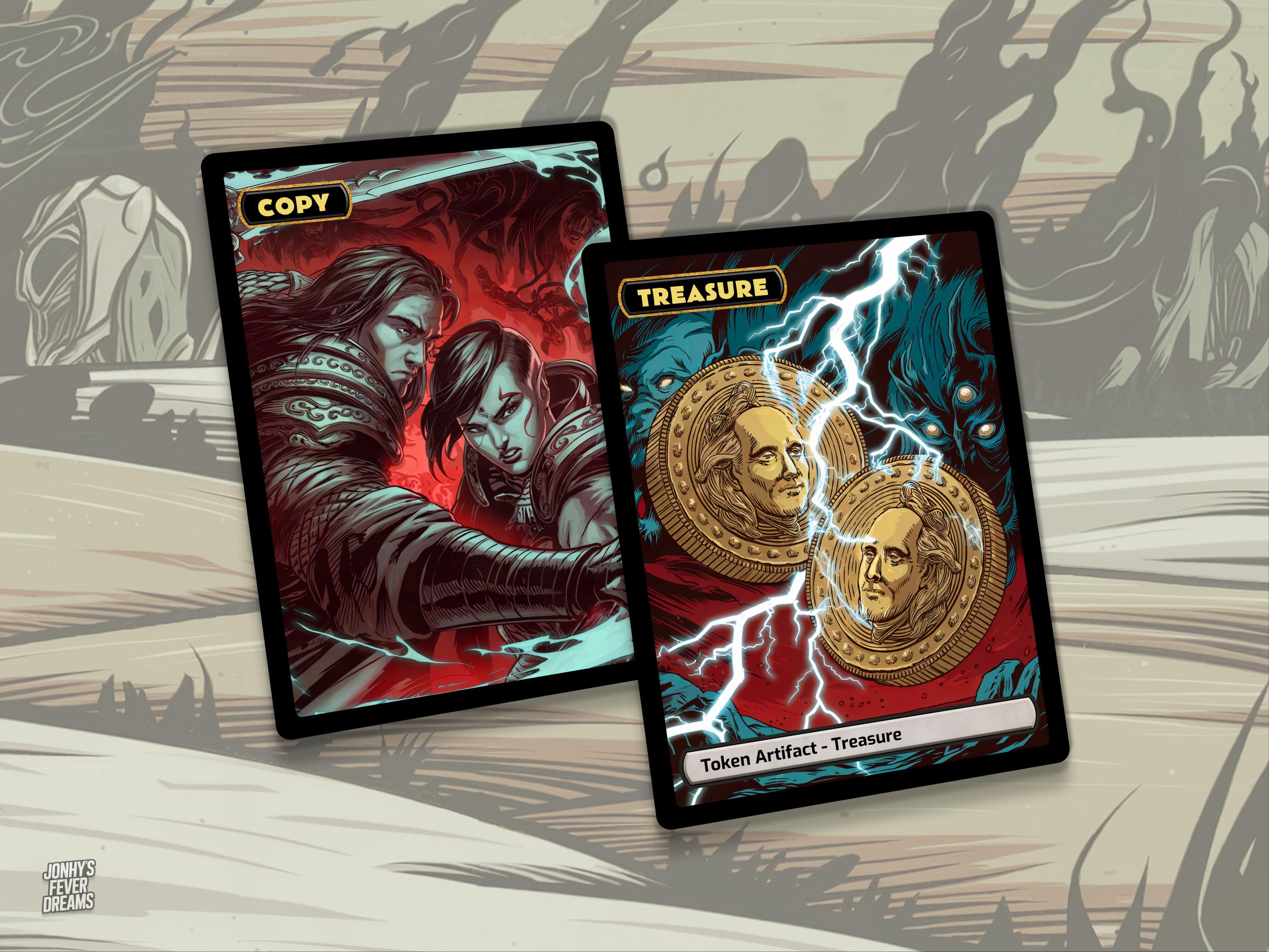 Mage Ripper Token Ral, Monsoon Mage Tokens and Triggers Full Pack - 10x Cards - MTG ...