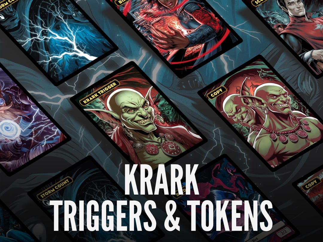 Krark the Thumbless MTG Tokens & Triggers: Commander Edh Cedh - 20