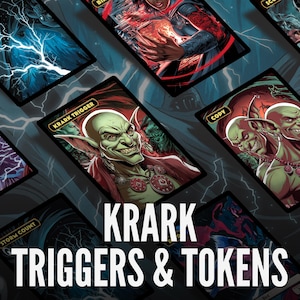 Krark, the Thumbless Tokens and Triggers Full Pack - PRE-ORDER - 20 kaarten - MTG Custom Cards, Commander, Edh en Cedh hoogwaardige tokens