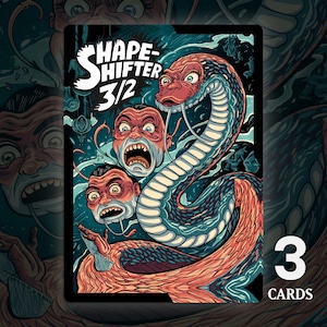 Shapeshifter 3/2 Token - 3x Cards - MTG Custom Cards, Commander, Edh and Cedh High Quality Altered Tokens