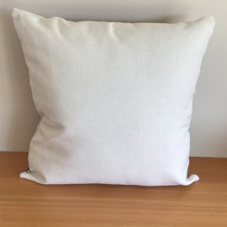 Linen Patio Pillow Cover Modern Floral IndoorOutdoor Pillow Cover 20\u201d by 20\u201d Decorative Pillow Cover Floral Pillow Cover