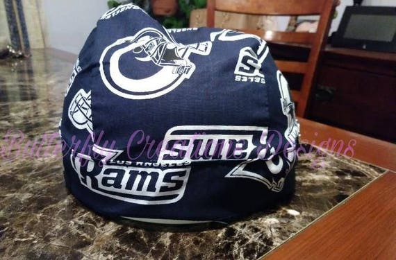 rams skull cap