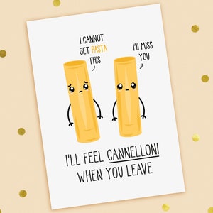 Funny Leaving Card