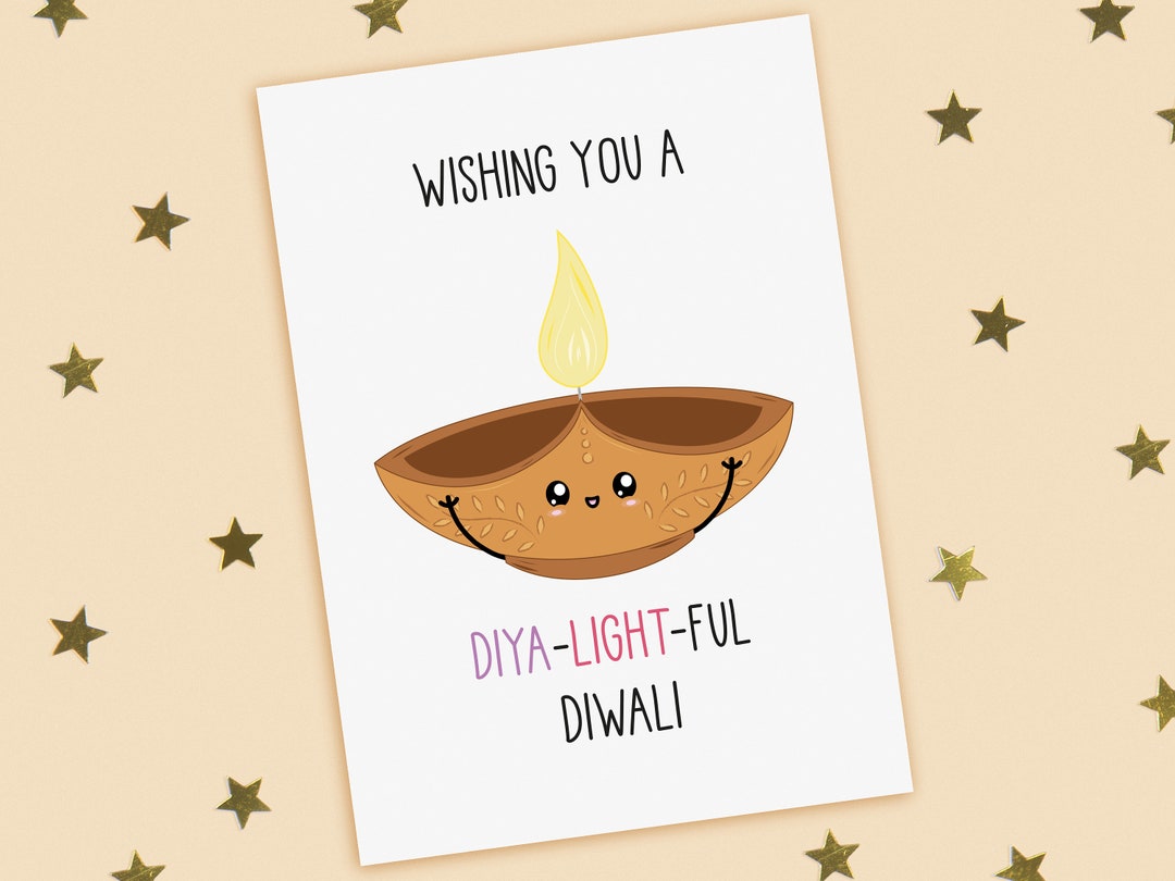 Funny Diwali Card - Etsy, image size:1080x810