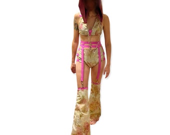 Burning Man Festival Womens Rave Outfit Set