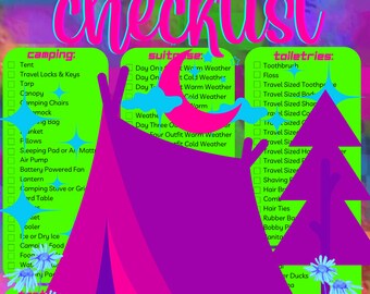 Rave Positive Festival Camping Checklist