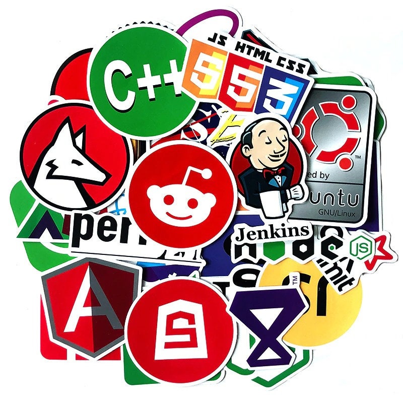 100pcs Programming Coding Stickers Planner Stickers Etsy
