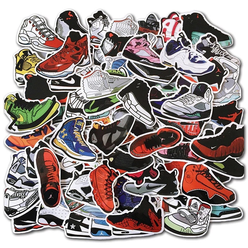100pcs Zapatos de baloncesto Pegatinas Planner Stickers | Etsy