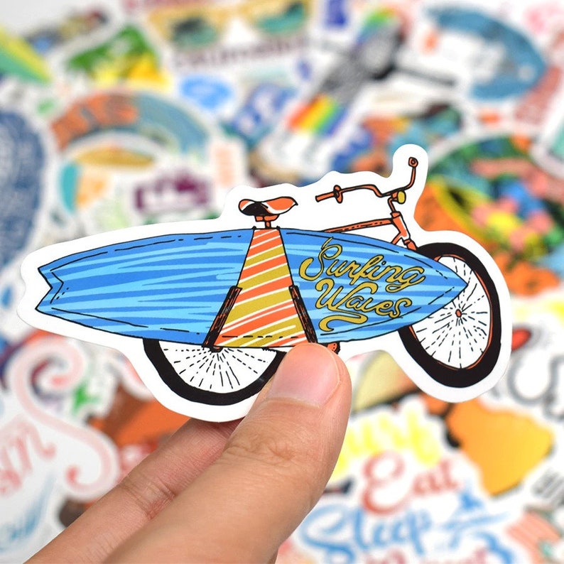 Cool Mixed Stickers Planner Stickers Vinyl Stickers Super Cool Stickers Custom Stickers Sticker Pack 50pcs Laptop Stickers