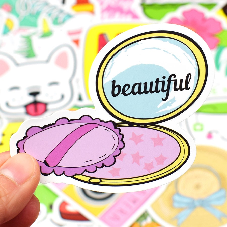 200pcs Beautiful Girls Stickers Planner Stickers Laptop Etsy