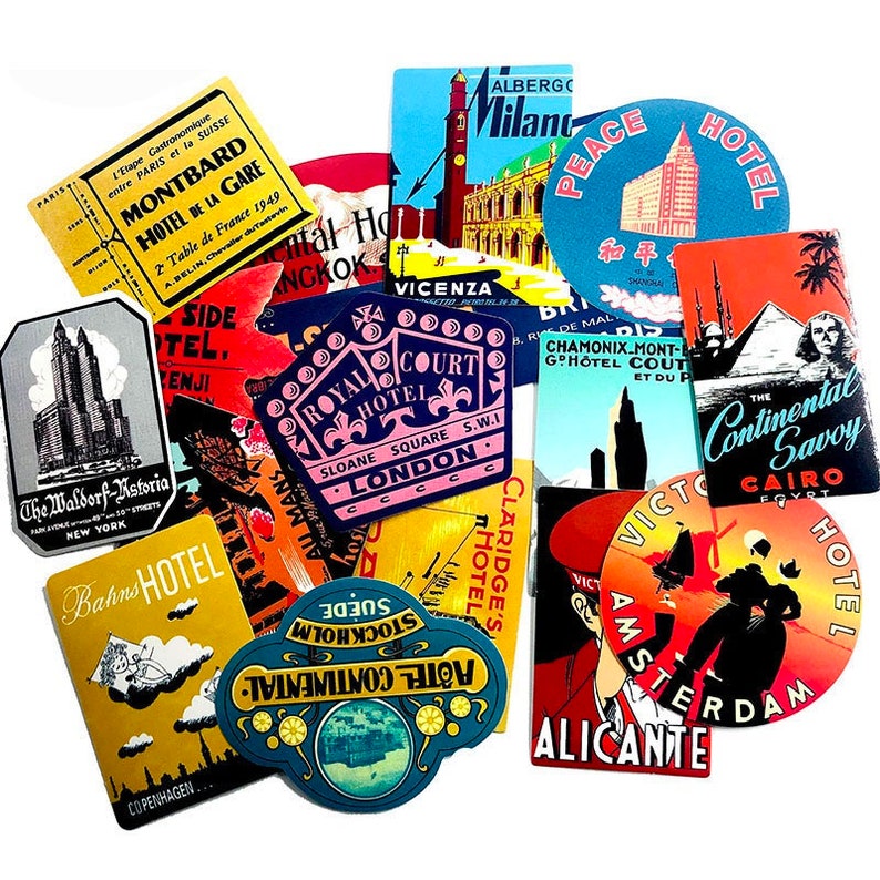 Sticker Pack Custom Stickers Travelers Stickers World Traveling Stickers Laptop Stickers Vinyl Stickers 50pcs Planner Stickers