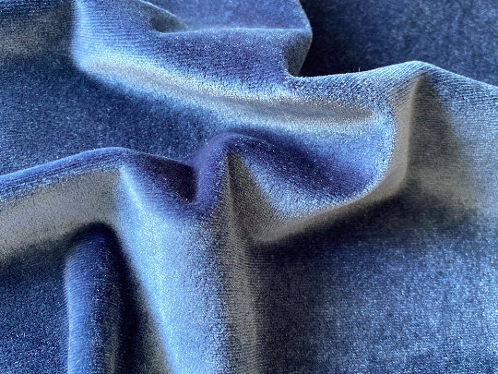 DUSTY BLUE VELVET Infinity Dress French Blue Bridesmaid Dress Etsy