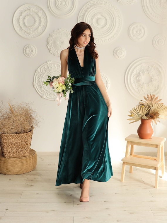 Wrap Dress Vestido Cruzado Invierno Vestido Cruzado Con Cinturón