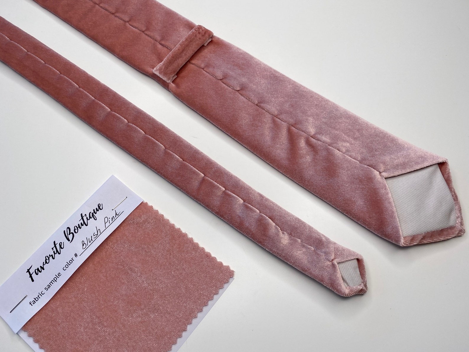 Erröten rosa Mens samt Krawatte Trauzeugen Krawatten Fliege | Etsy