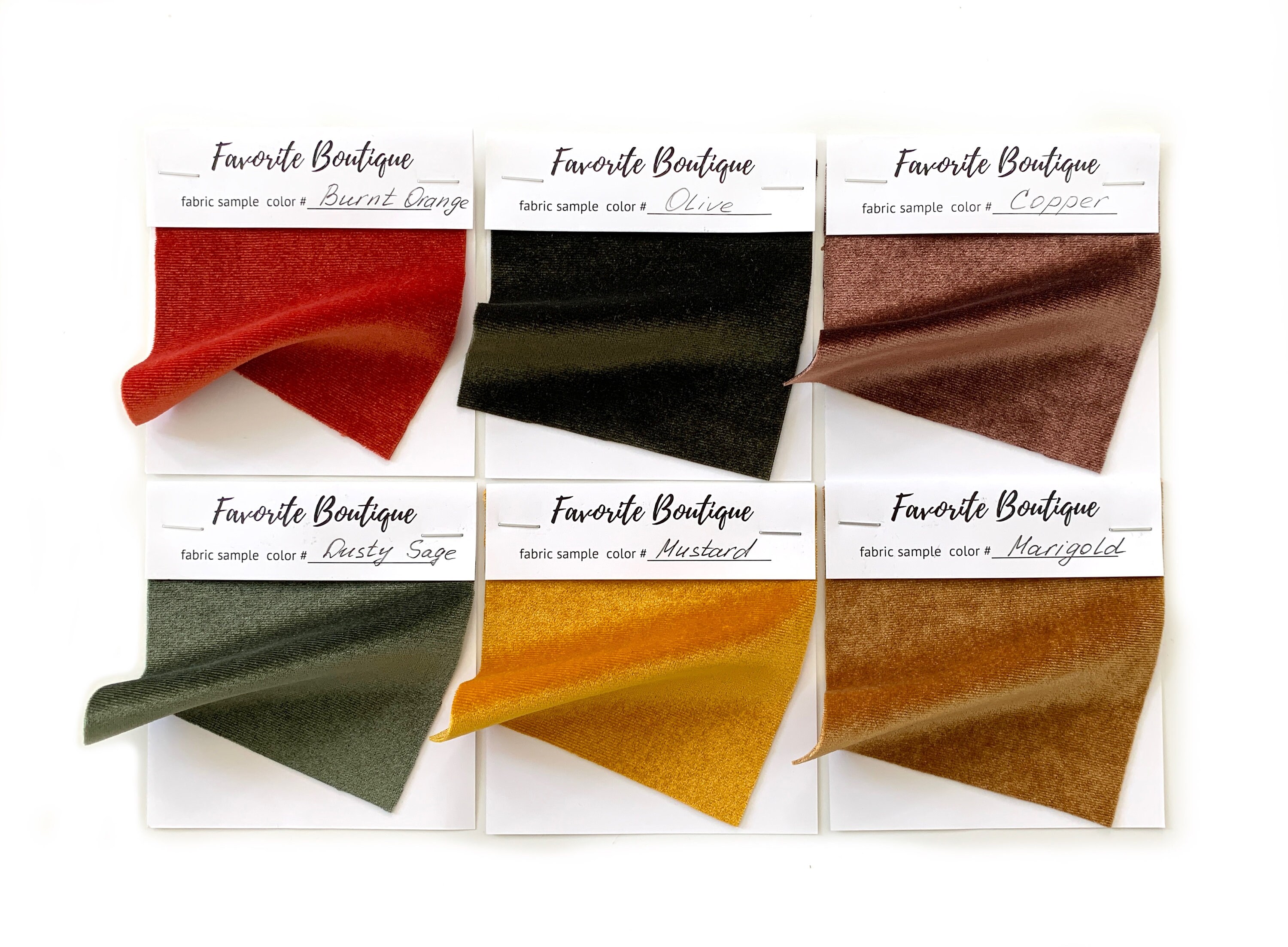 Stretch Velvet Fabric Bolts, Sample Swatches and by the Yard – My