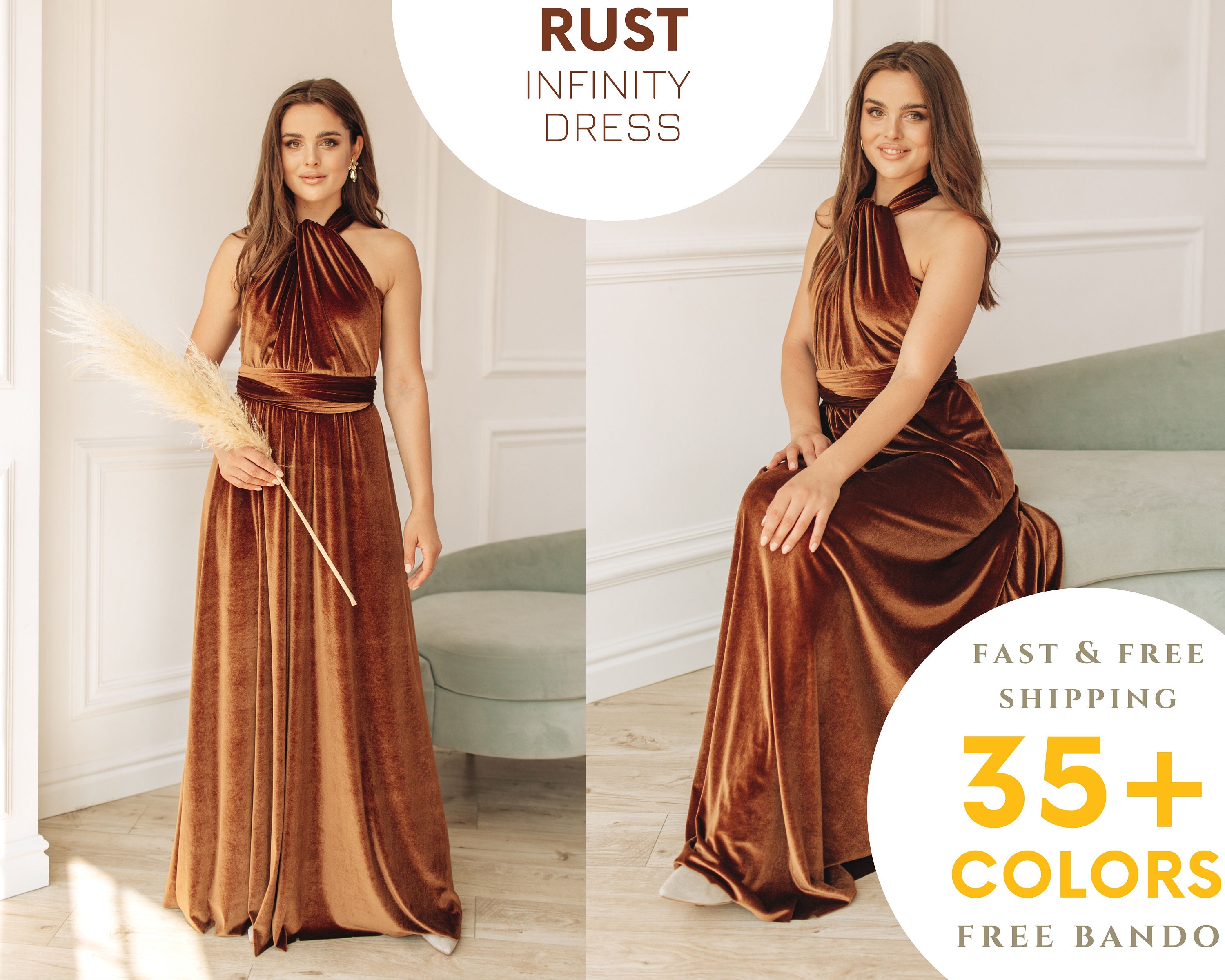Giselle Maxi Dress | Rust | Rust dress, Maxi dress, Rust color dress