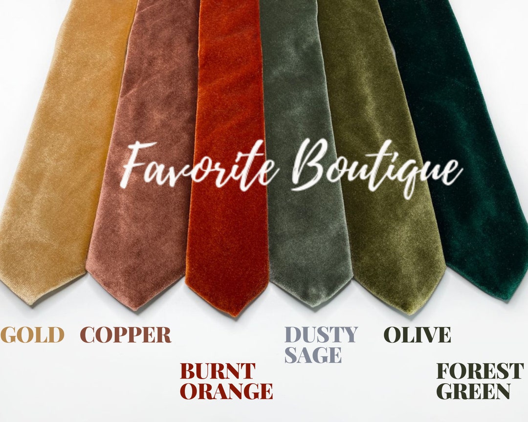 mens velvet tie