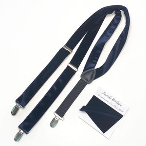 Samt Hosenträger: Trauzeugen Hochzeit Zubehör