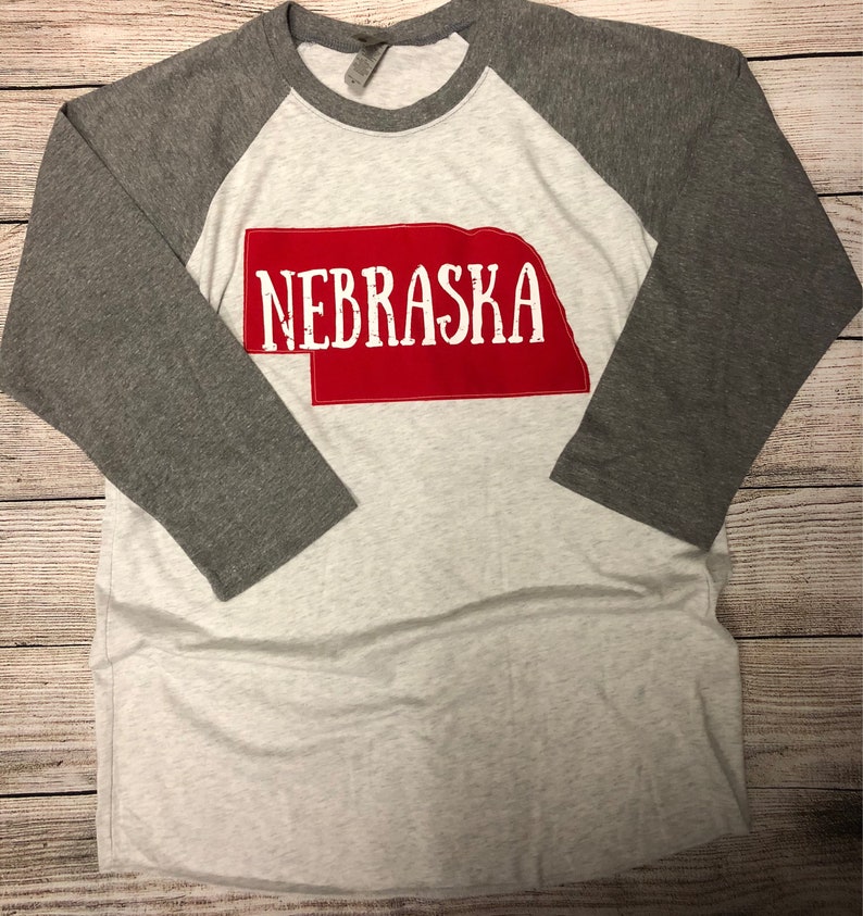 Nebraska red state tee