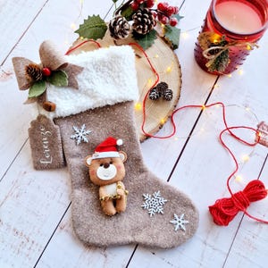 Gepersonaliseerde kerstsokken, kerstsokken, Driekoningenkousen, kerstversieringen