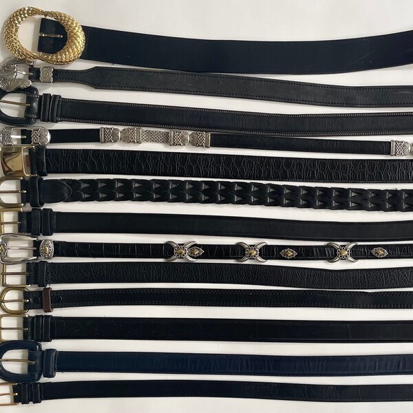 Upcycled Leather Belt Etsy