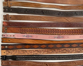 western belt straps
