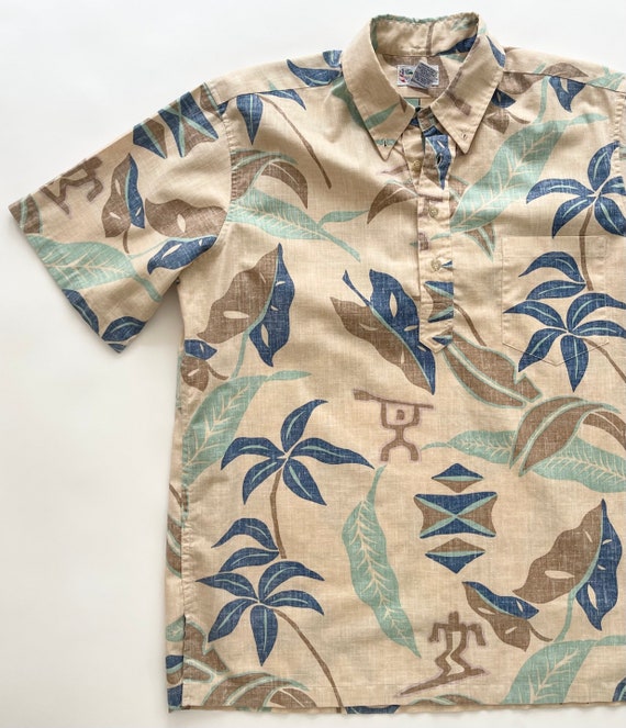 Vintage Hawaiian Aloha Shirt Reyn Spooner 80's 90… - image 2