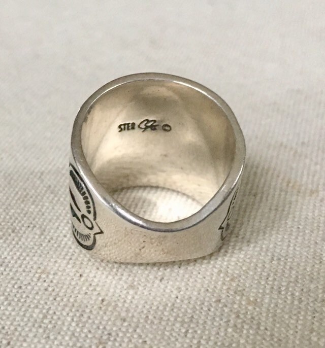 Gorgeous Navajo Cigar Band Ring - Size 7.25 – Gathering Tribes