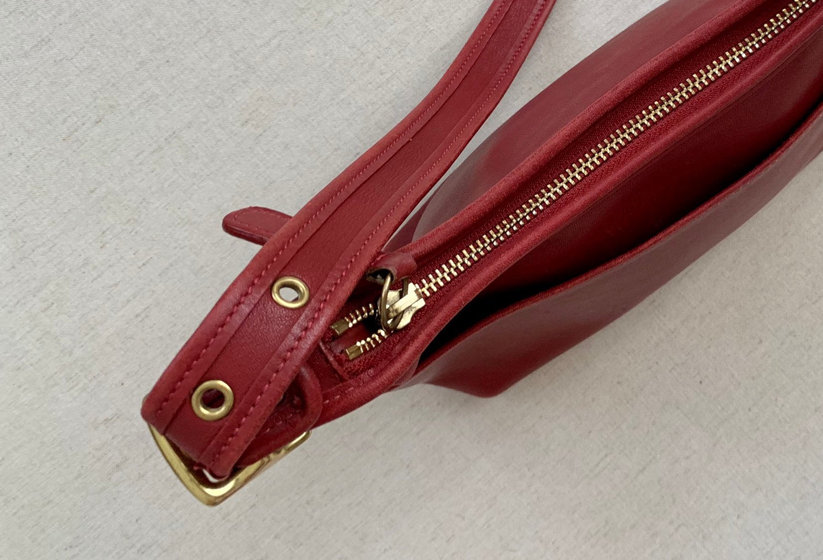 Straps for Purses, handbags.All Embossed Genuine Leather, Custom Up to 47” Adjustable (standard)or Any Size Required Red