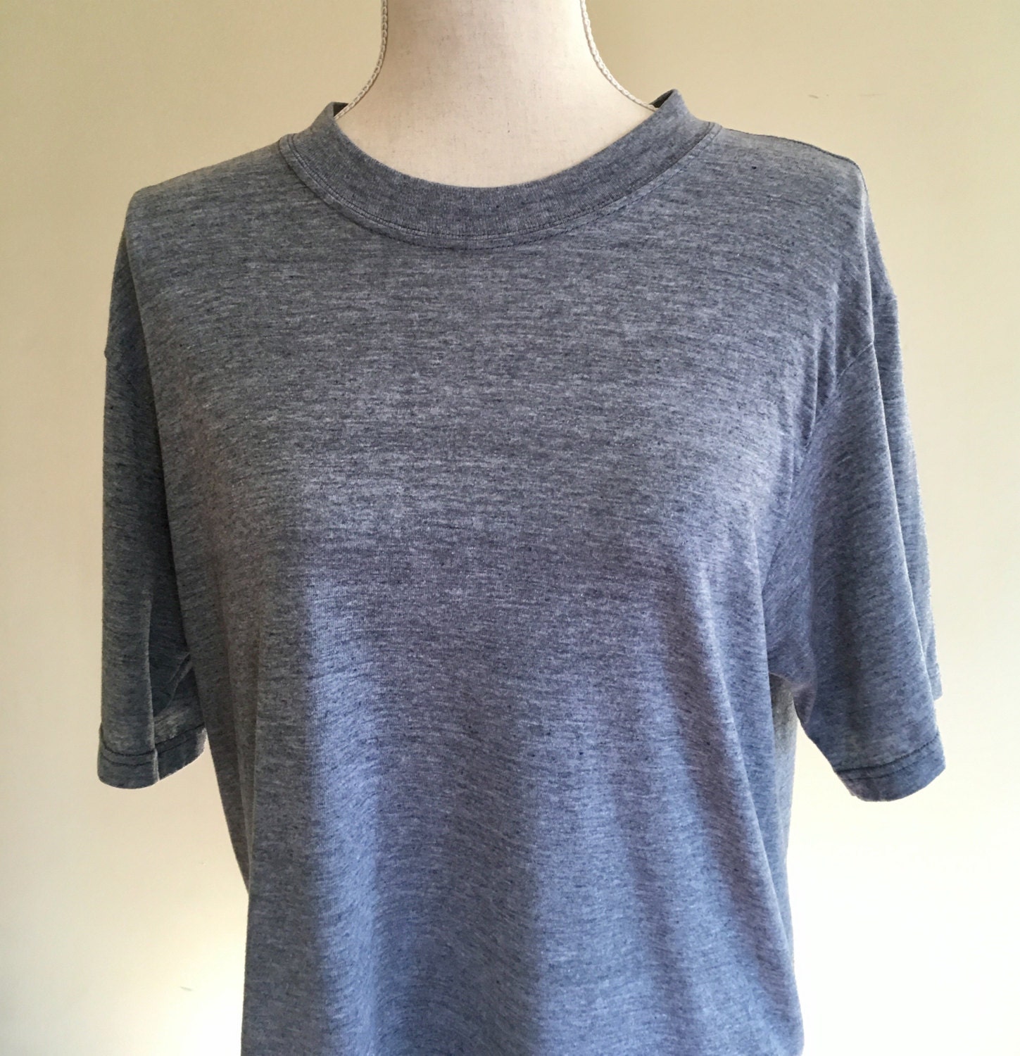 The Perfect Soft Vintage Grey Tee Men's Size Large