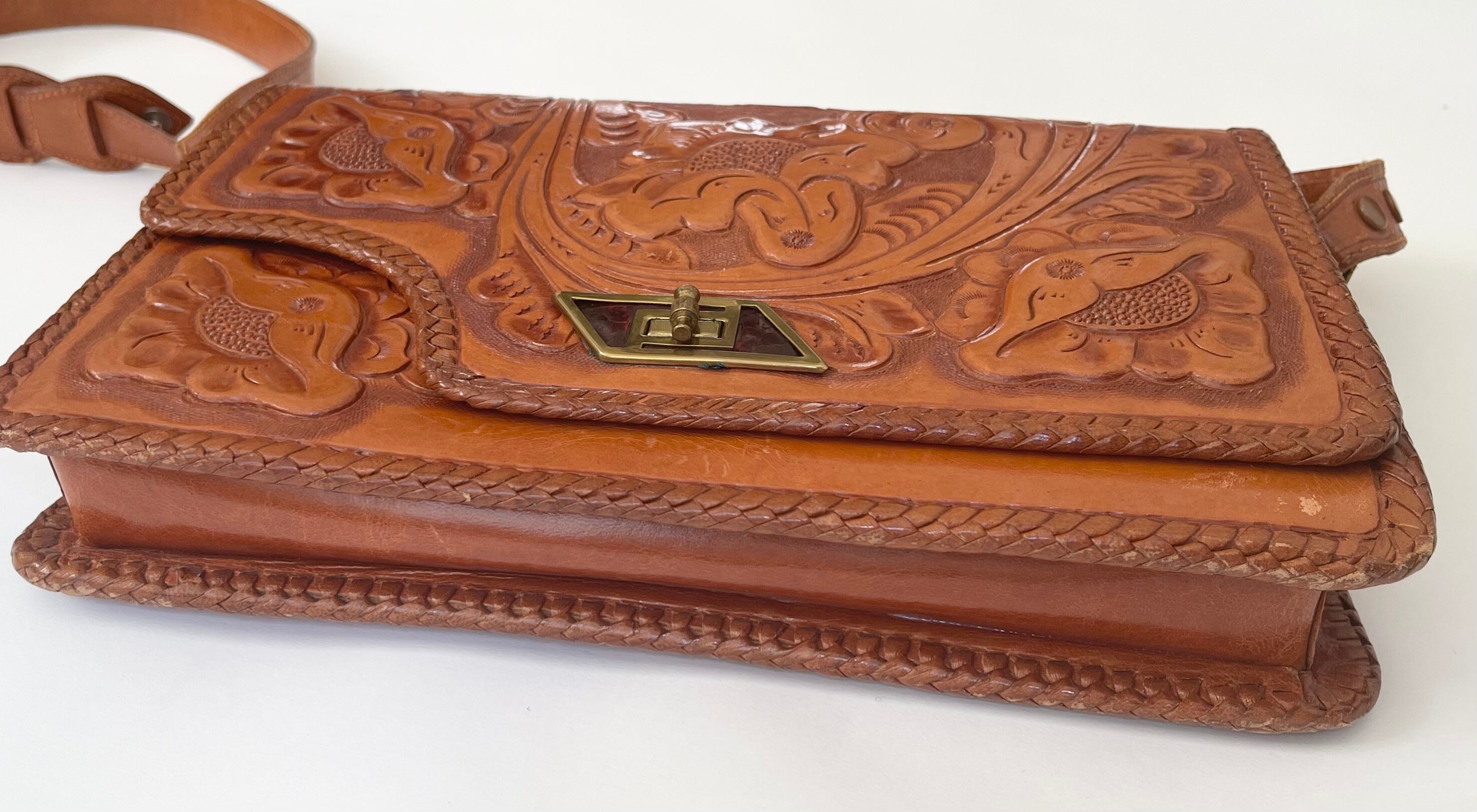 Gaitan leather deals purse