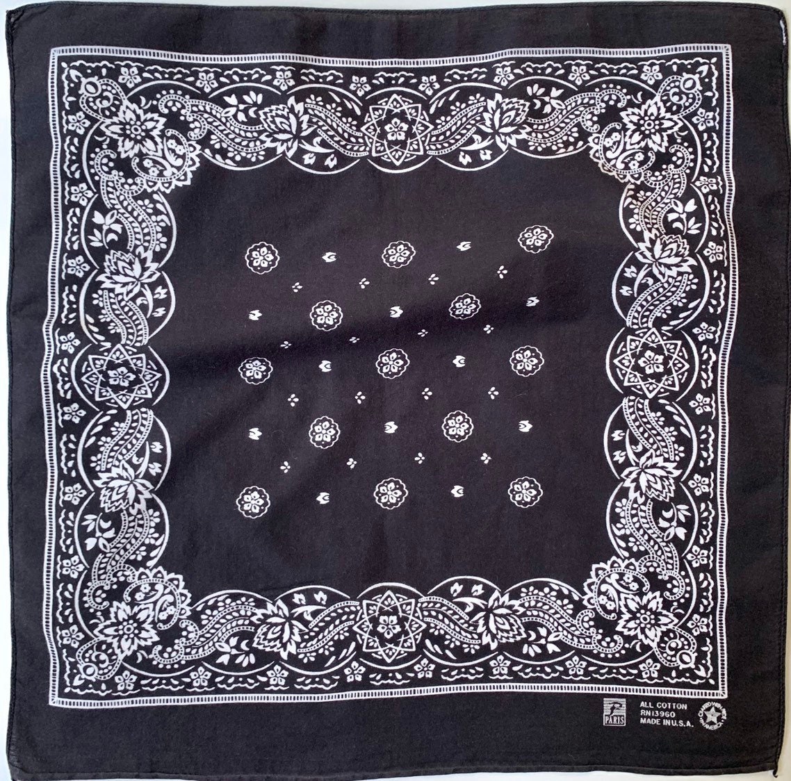 Black & White Bandana