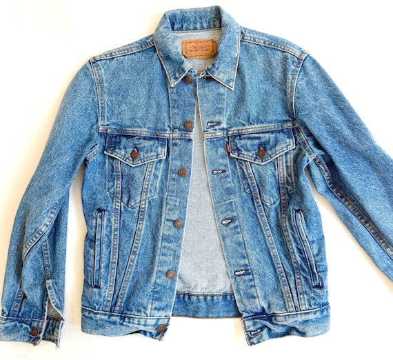 Vintage Levi's Denim Jacket Made in USA Medium Wash