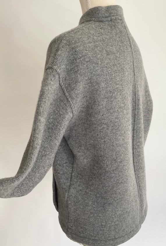 Max Mara Knit Bomber Sweater Cardigan Made in Ita… - image 10