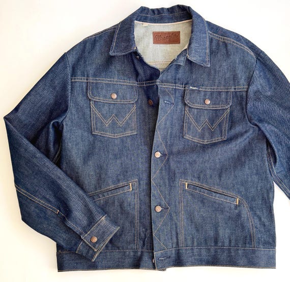 Lucchese x Wrangler Denim Jacket: Cone Denim, Saw… - image 2