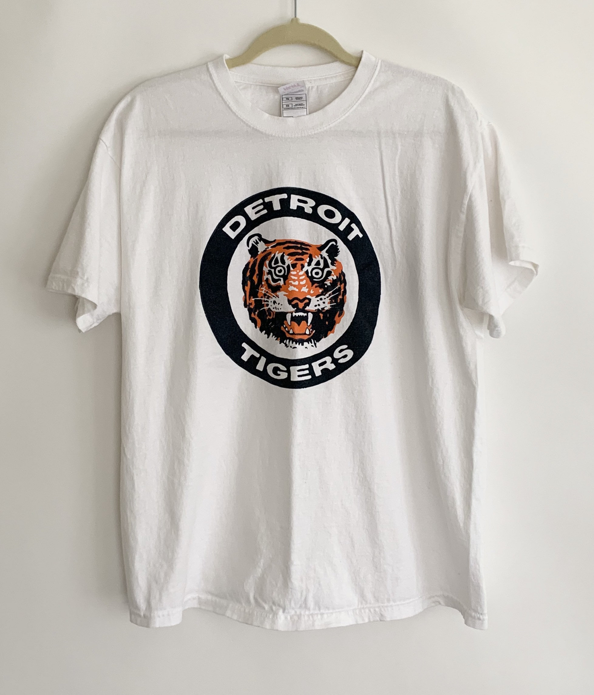 Detroit Tigers Baseball Shirt T Shirt Tee Vintage Fruit of the