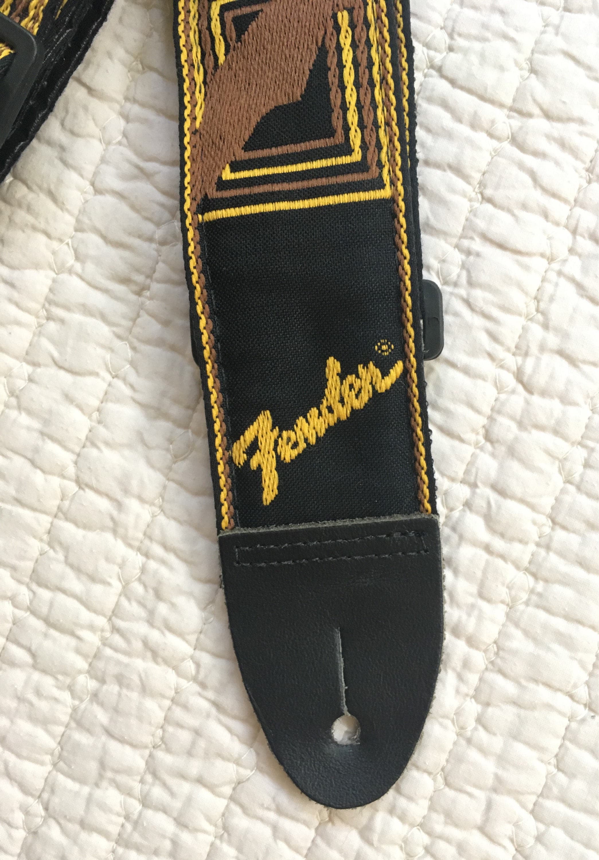 Vintage Fender Guitar Strap Jimi Hendrix Rock and Roll