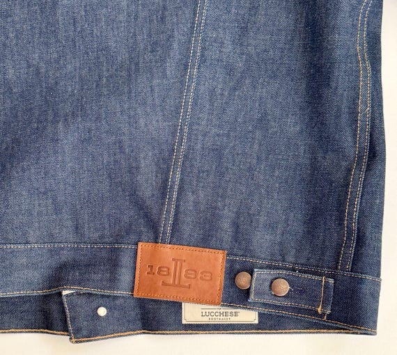 Lucchese x Wrangler Denim Jacket: Cone Denim, Saw… - image 9