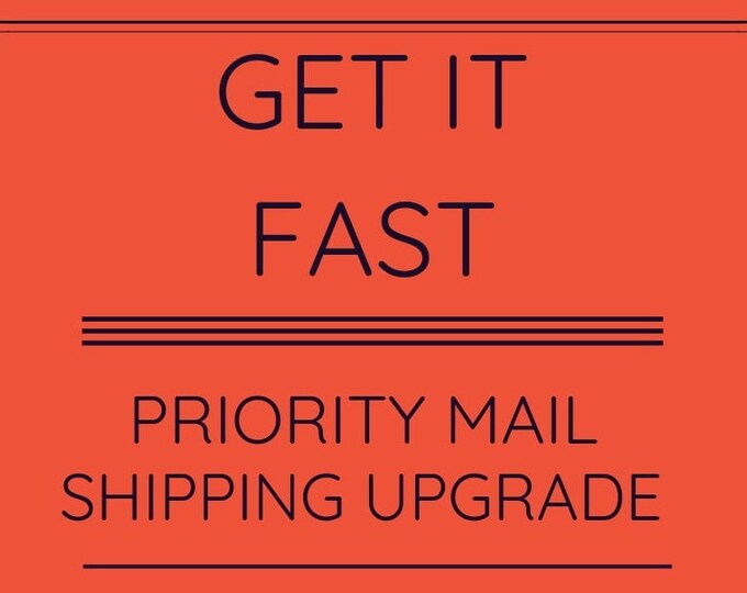 RESERVED - USPS Priority Mail Upgrade