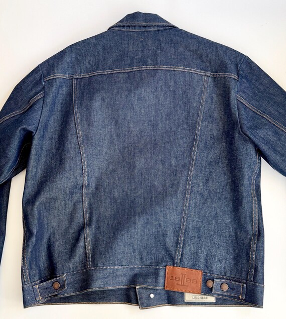 Lucchese x Wrangler Denim Jacket: Cone Denim, Saw… - image 8