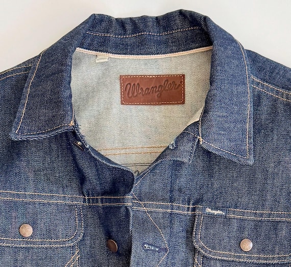 Lucchese x Wrangler Denim Jacket: Cone Denim, Saw… - image 7