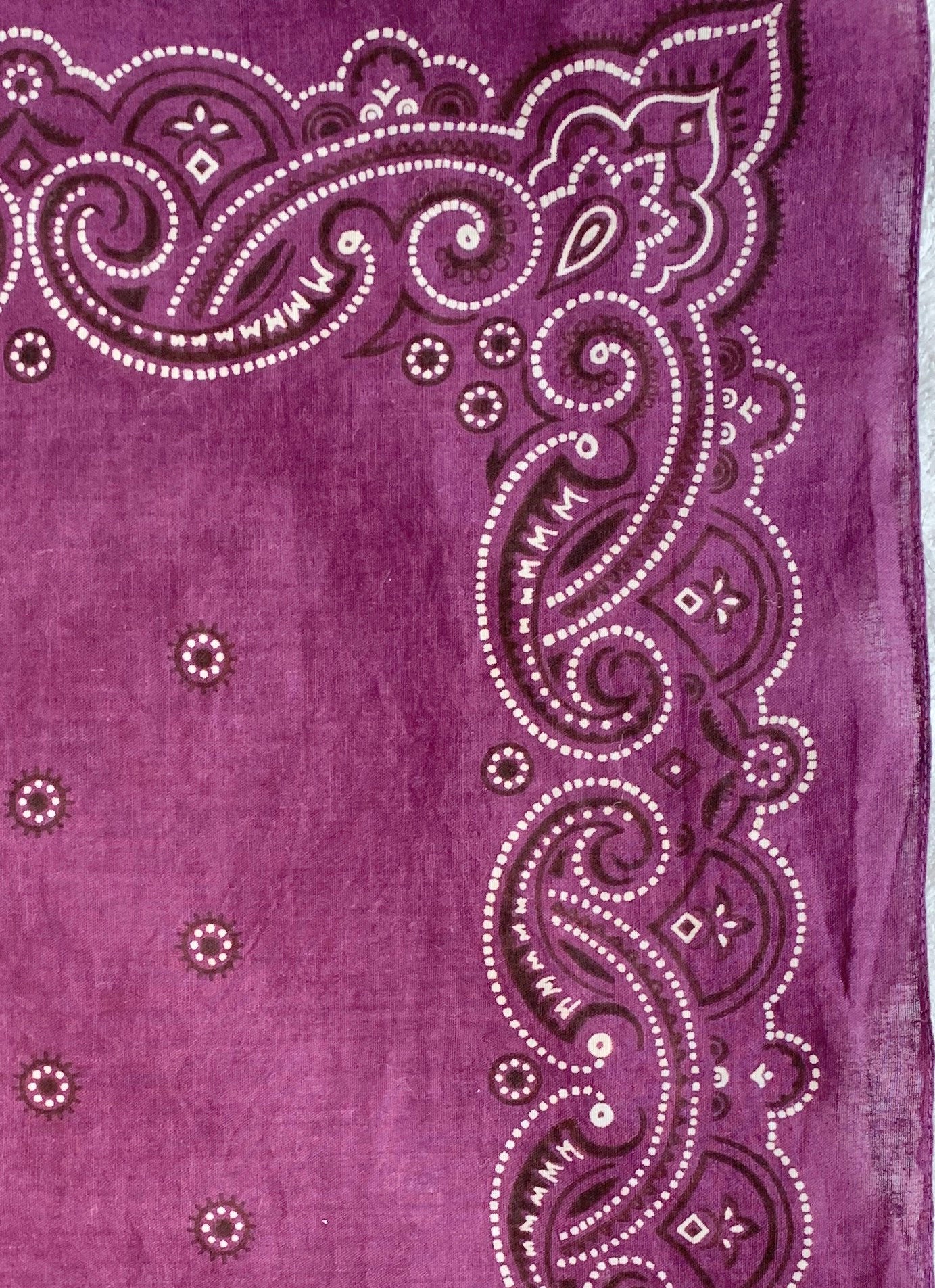 purple bandana pants