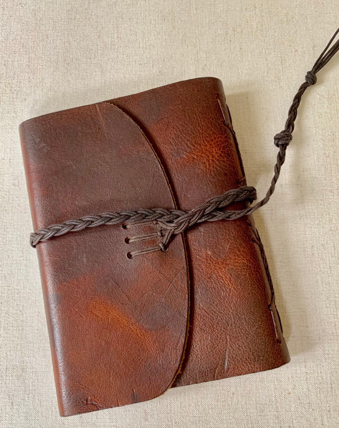 Leather Bound Journal Notebook Distressed Brown Leather Goods Handmade
