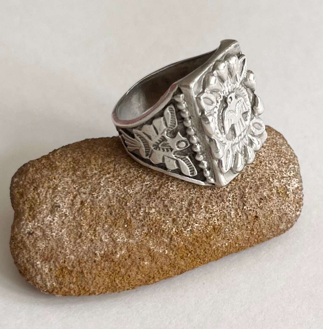 指輪・リング Vintage Fred Harvey Style Ring Vintage Fred Harvey Style Ring - メルカリ