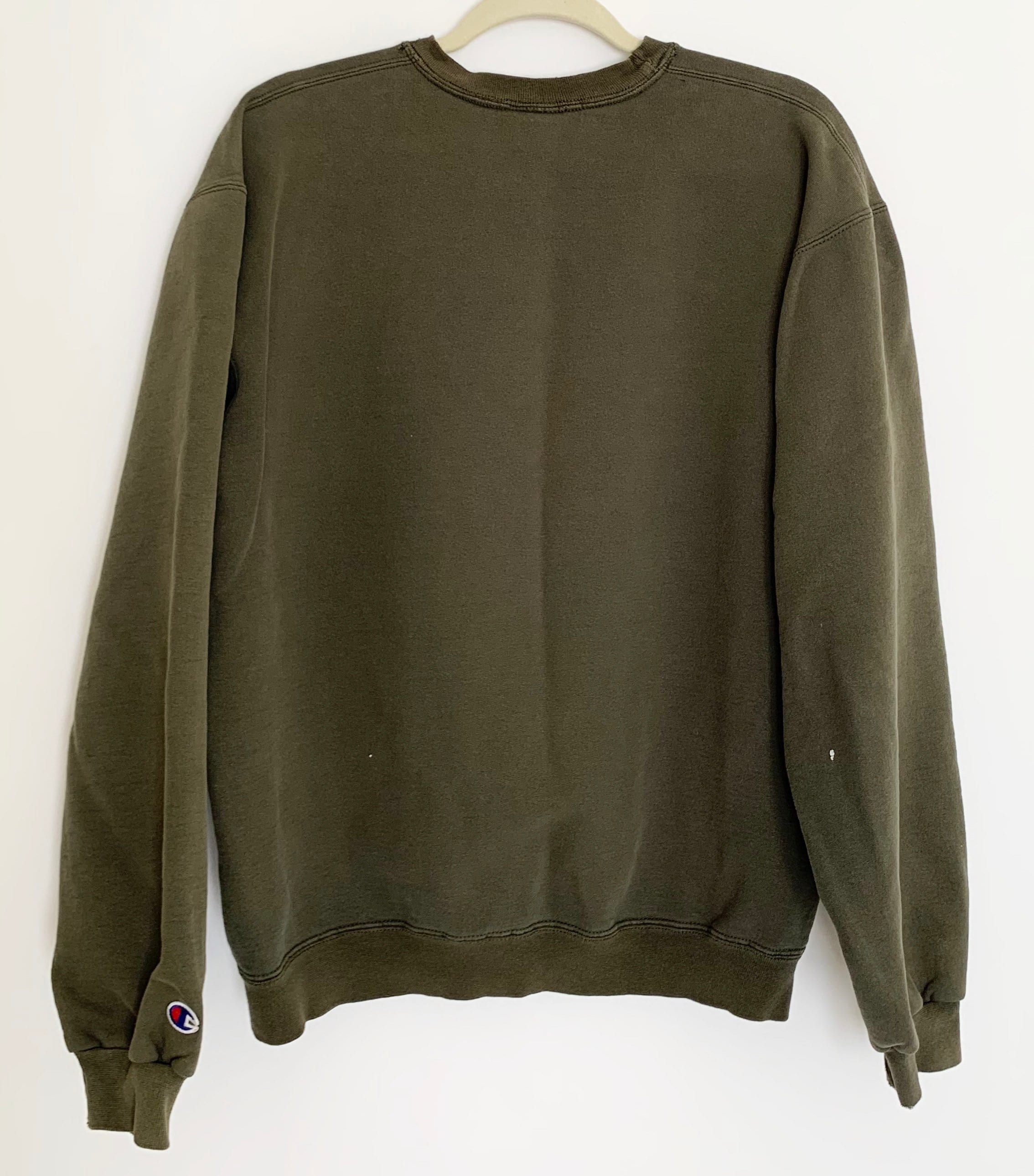 nike army green sweatshirt