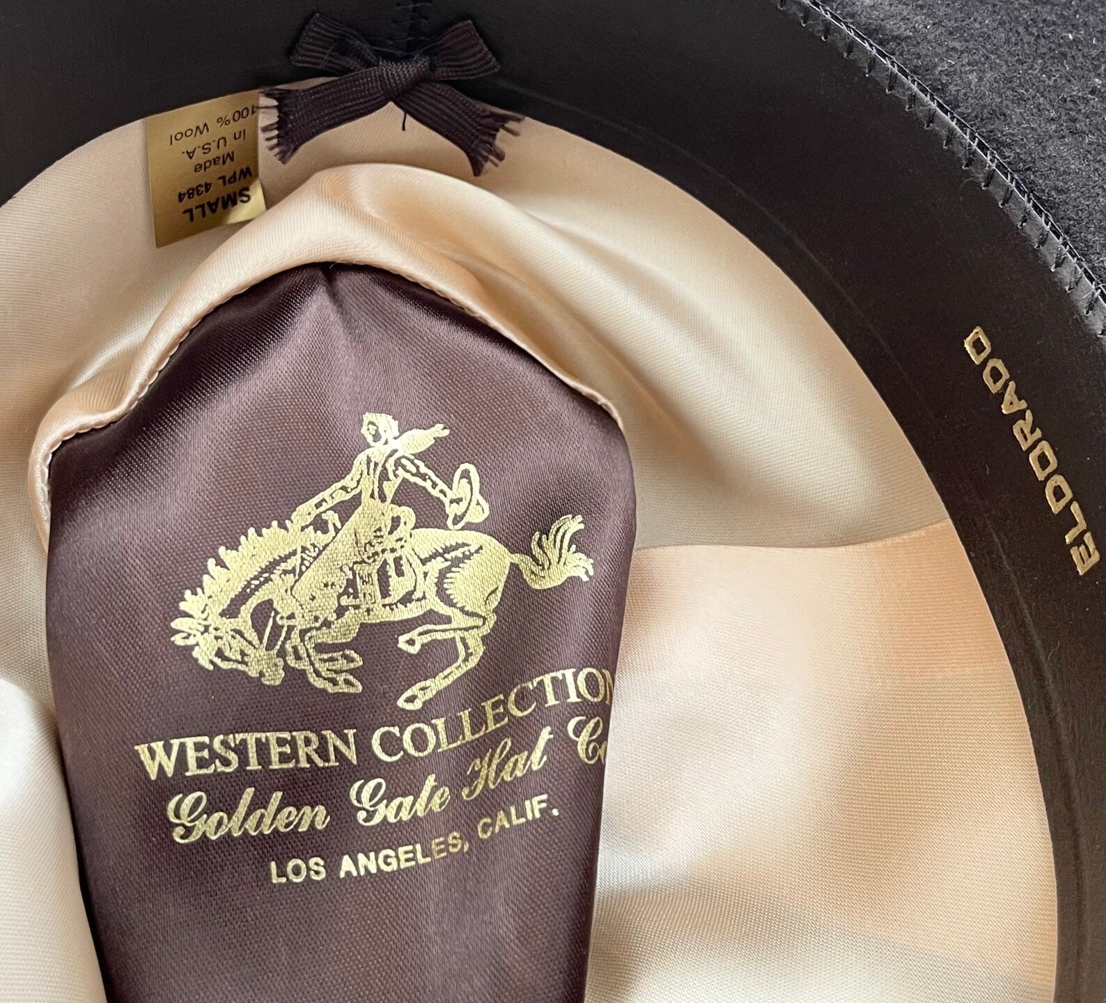 Golden Gate Hat Co Cowboy Hat Made in USA Los Angeles Etsy