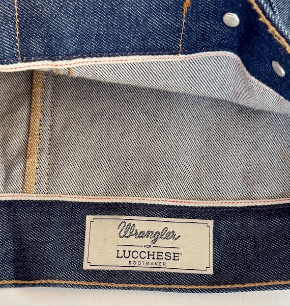 Lucchese x Wrangler Denim Jacket: Cone Denim, Saw… - image 10