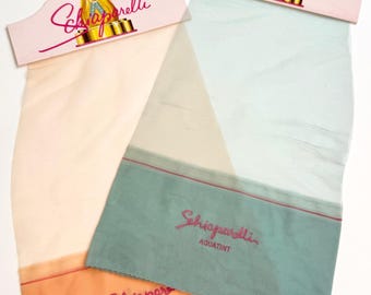 50s Schiaparelli Hosiery Display Samples Historical Vintage Department Store Fashion